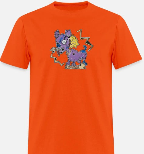 T-shirt Chien zombie