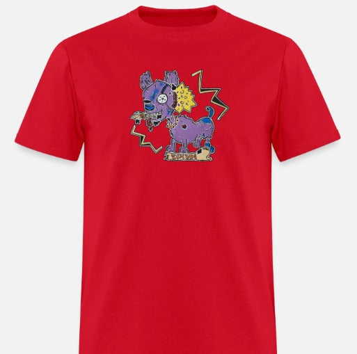T-shirt Chien zombie