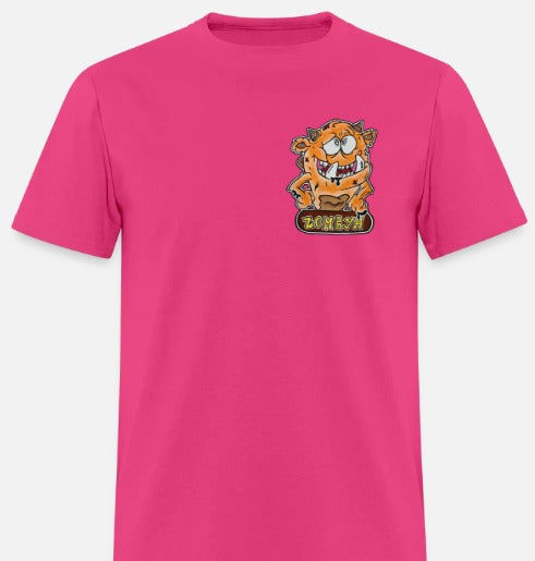 T-shirt enfant monstre orange