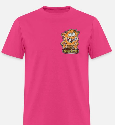 T-shirt Monstre orange