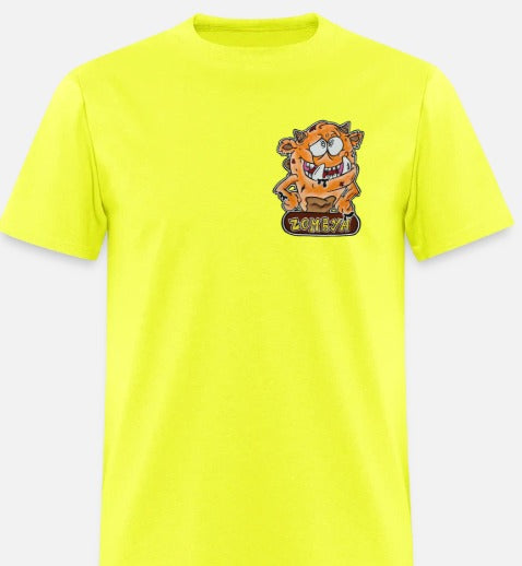 T-shirt Monstre orange