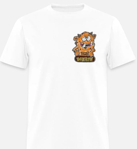 T-shirt Monstre orange