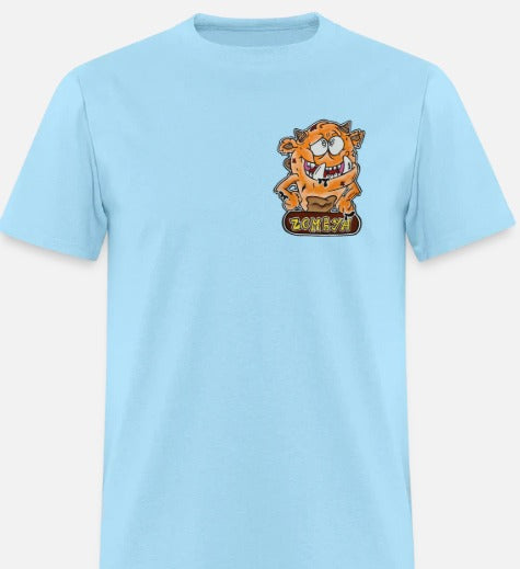 T-shirt Monstre orange
