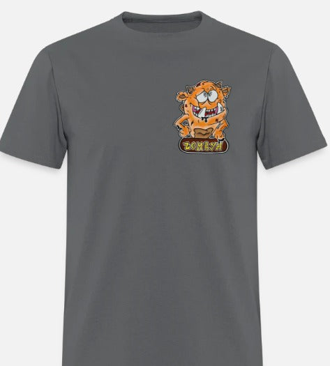 T-shirt Monstre orange