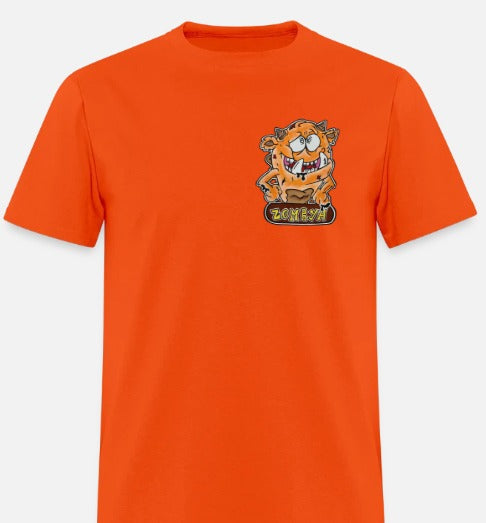 T-shirt Monstre orange
