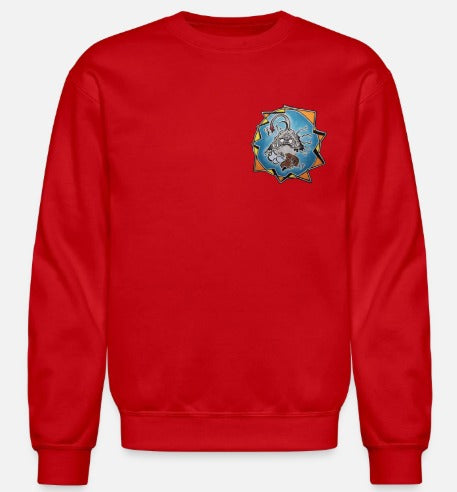 Crewneck poisson lanterne