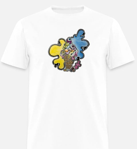 T-shirt pour tout-petits Cornet avec design