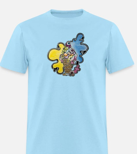 T-shirt Cornet avec design