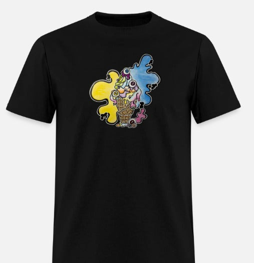 T-shirt Cornet avec design