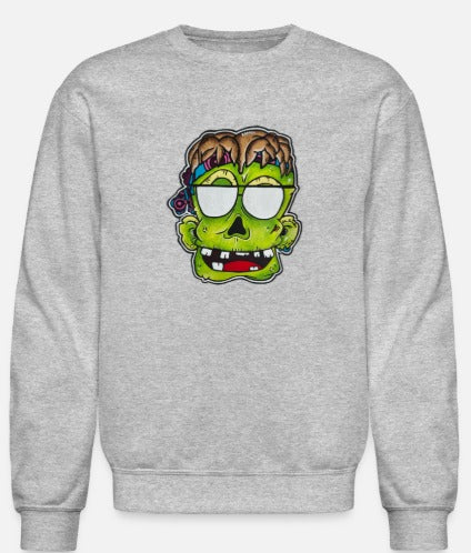 Crewneck enfant Zombie lunette de soleil