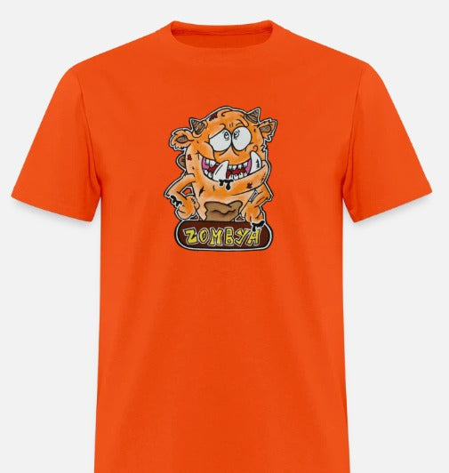 T-shirt Monstre orange