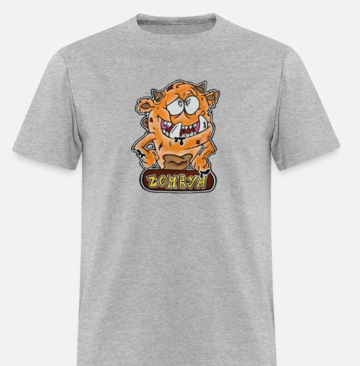 T-shirt Monstre orange