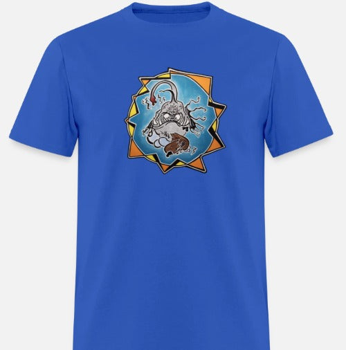 T-shirt Poisson lanterne