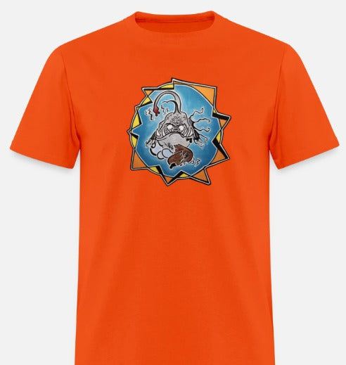 T-shirt Poisson lanterne