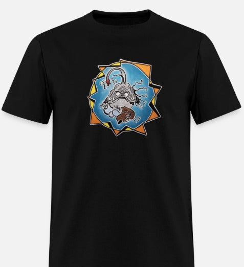 T-shirt Poisson lanterne