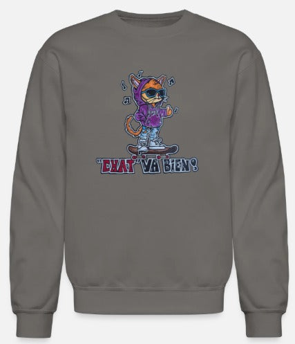 Crewneck enfant Chat va bien