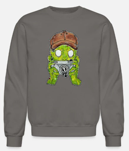 Crewneck enfant Zombie photographe