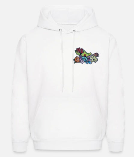 Hoodies  enfant Main zombie coeur fleur