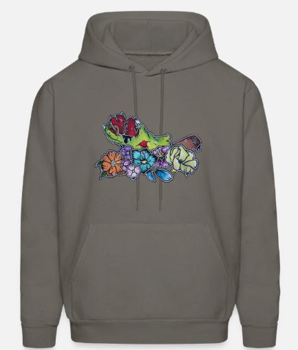 Hoodies Main zombie coeur fleur