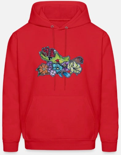 Hoodies enfant Main zombie coeur fleur