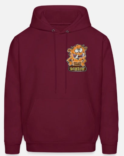 Hoodies Monstre orange
