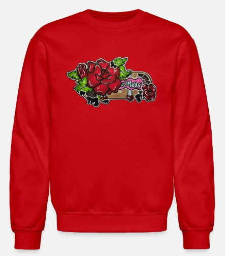 Crewneck enfant Skate fleur