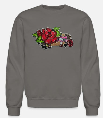 Crewneck enfant Skate fleur