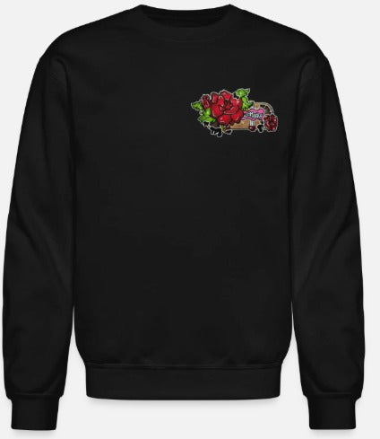 Crewneck enfant Skate fleur