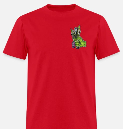 T-shirt enfant Main zombie bouquet fleur