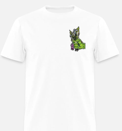 T-shirt enfant Main zombie bouquet fleur