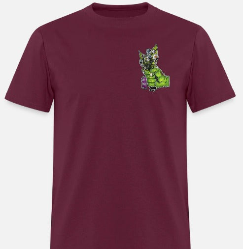 T-shirt enfant Main zombie bouquet fleur