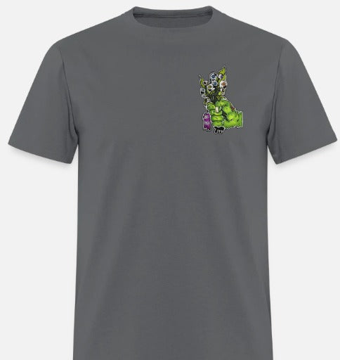T-shirt enfant Main zombie bouquet fleur