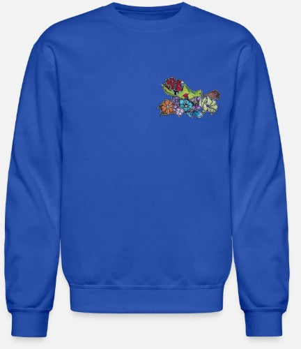 Crewneck enfant Main zombie coeur fleur