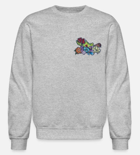 Crewneck enfant Main zombie coeur fleur