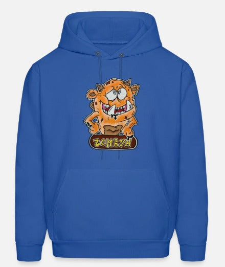 Hoodies Monstre orange