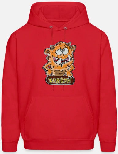 Hoodies Monstre orange