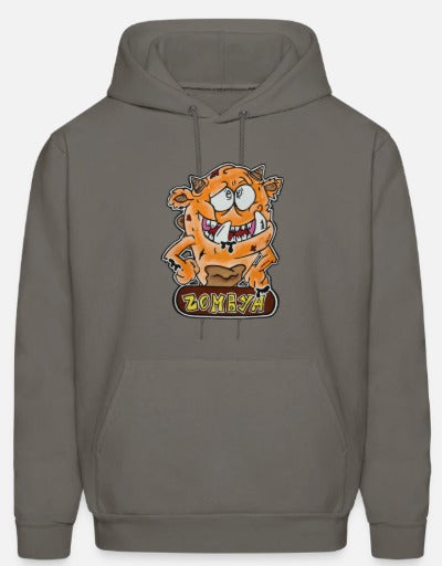 Hoodies Monstre orange