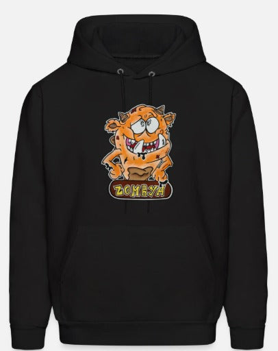 Hoodies Monstre orange