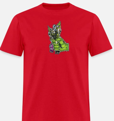 T-shirt pour tout-petits Main zombie bouquet fleur
