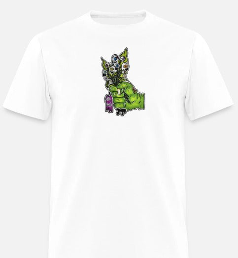 T-shirt Main zombie bouquet fleur