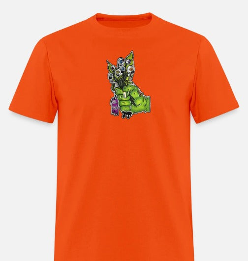 T-shirt enfant Main zombie bouquet fleur