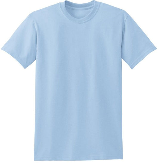 t-shirt bleu pale