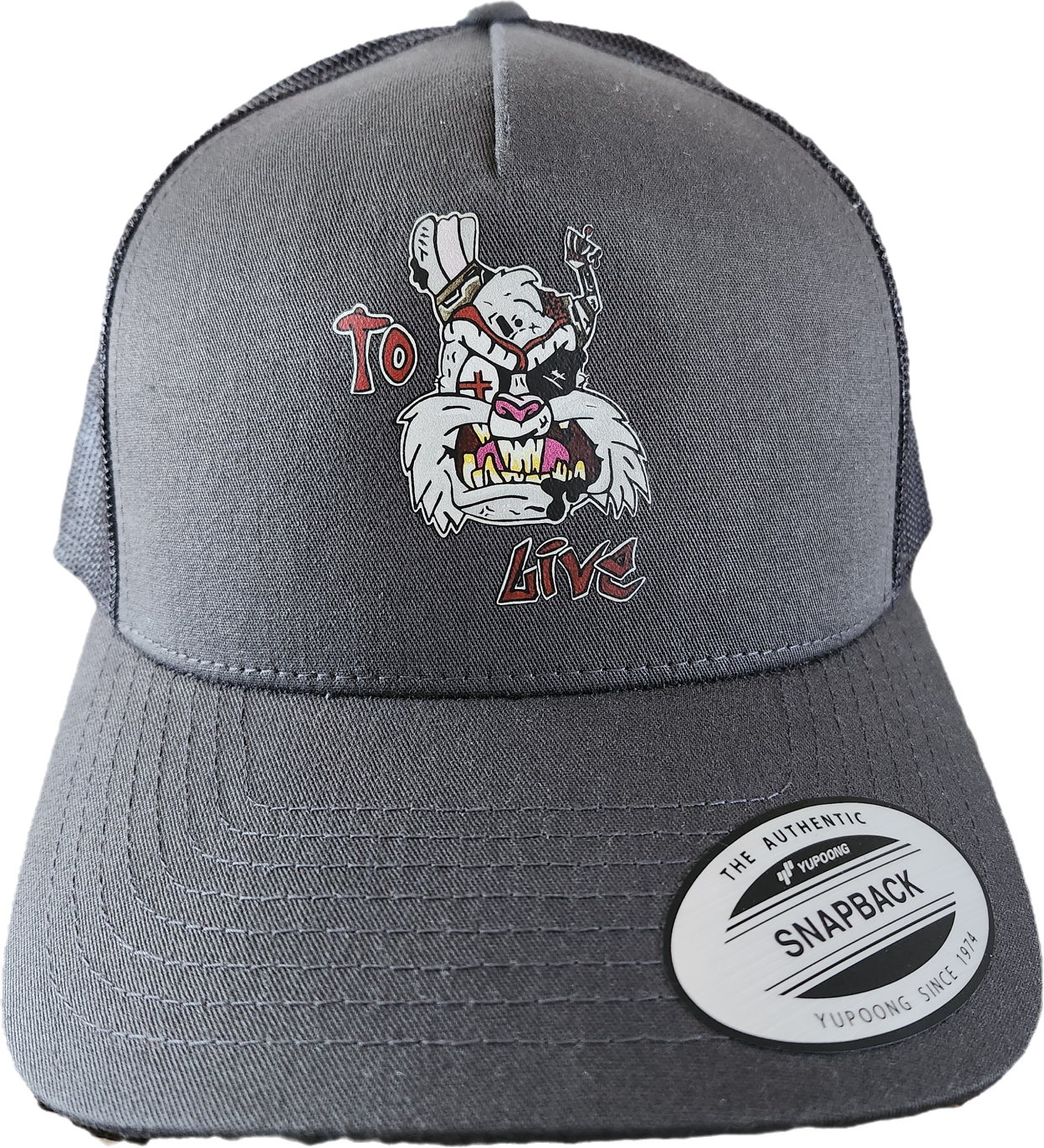 Casquette lapin to live