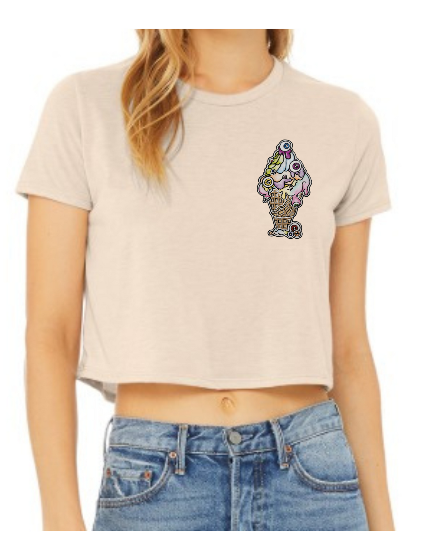 Crop top cornet
