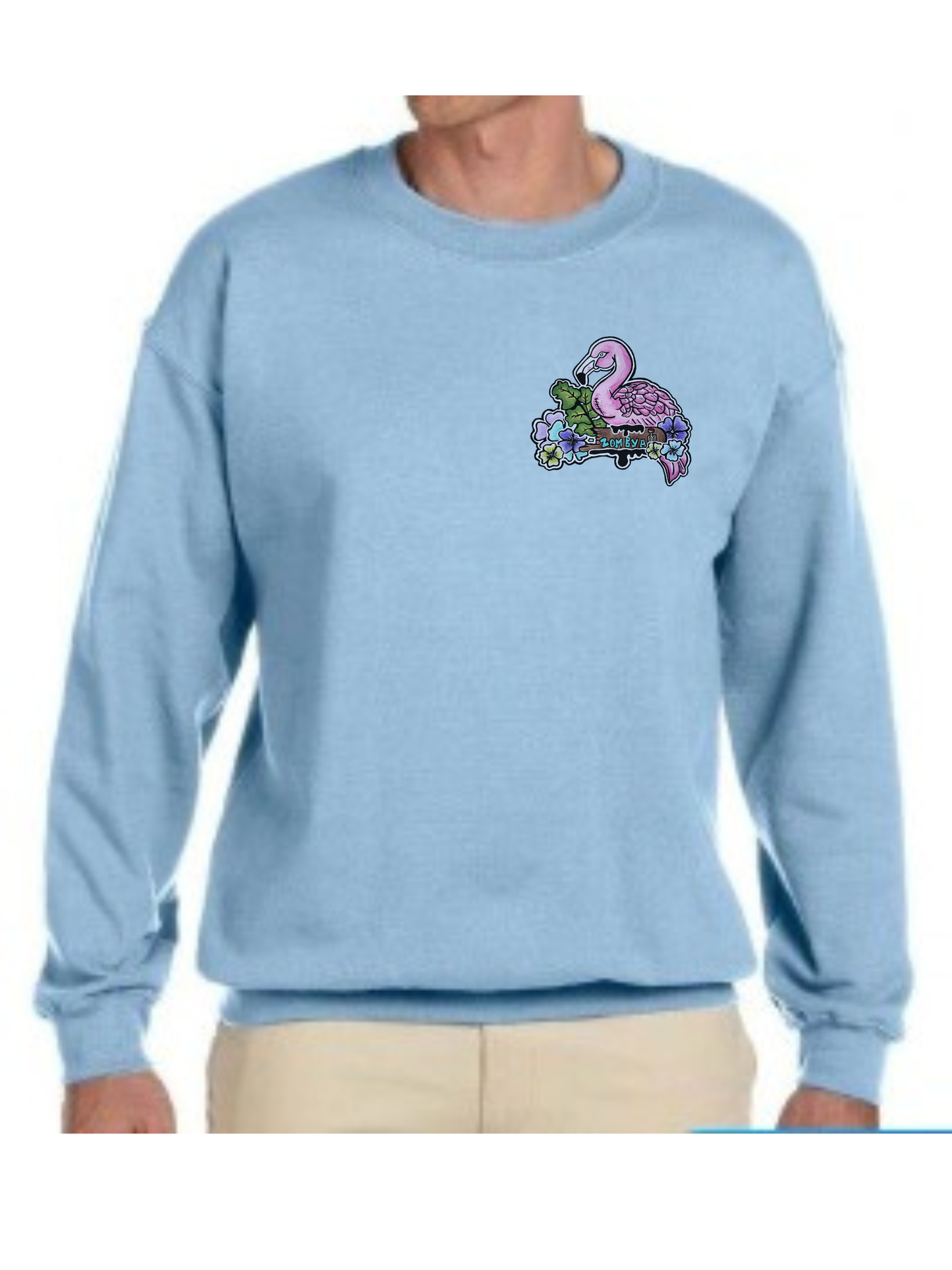 Crewneck Flamant rose