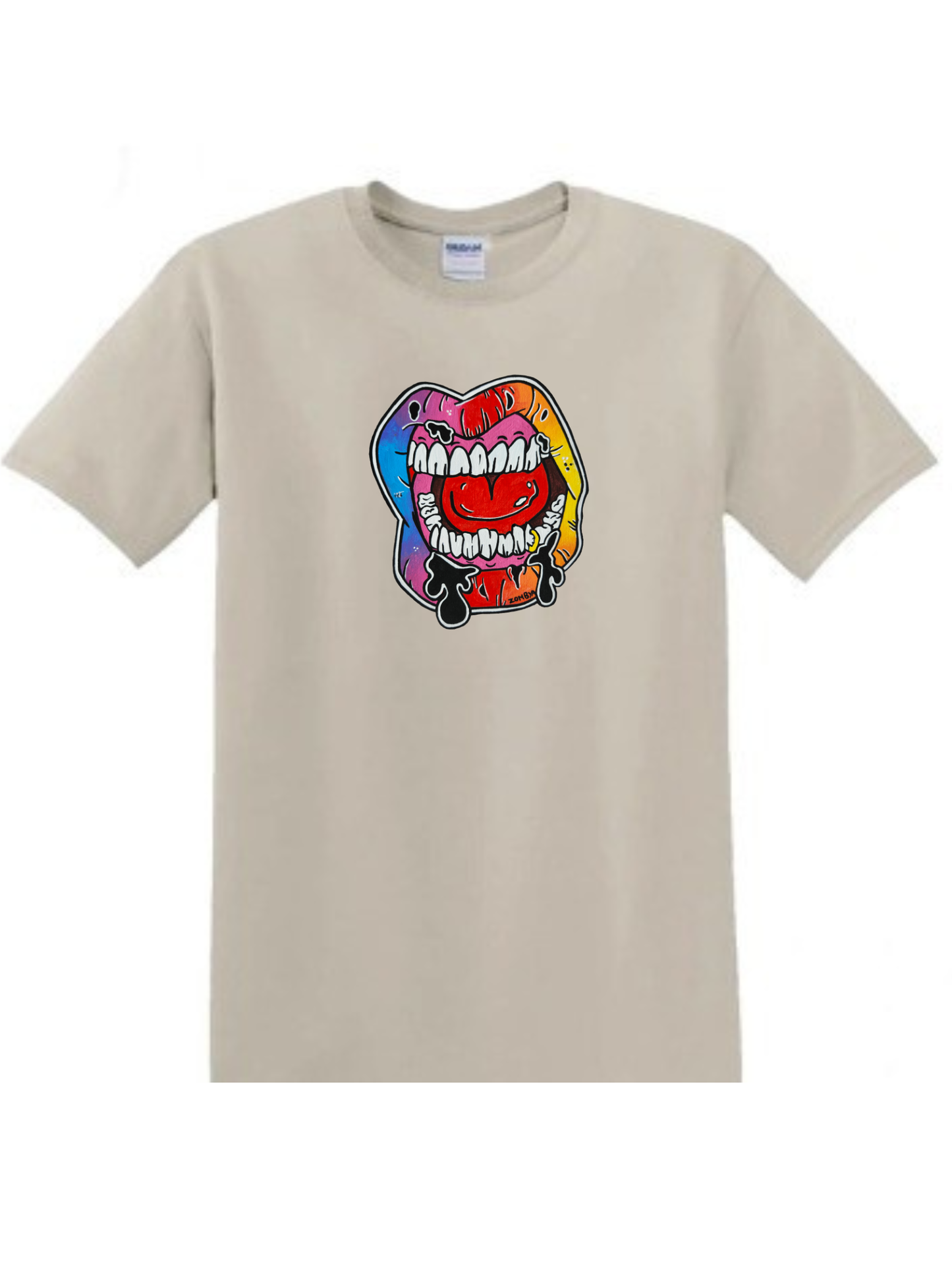 T-shirt enfant Lèvre multicolore