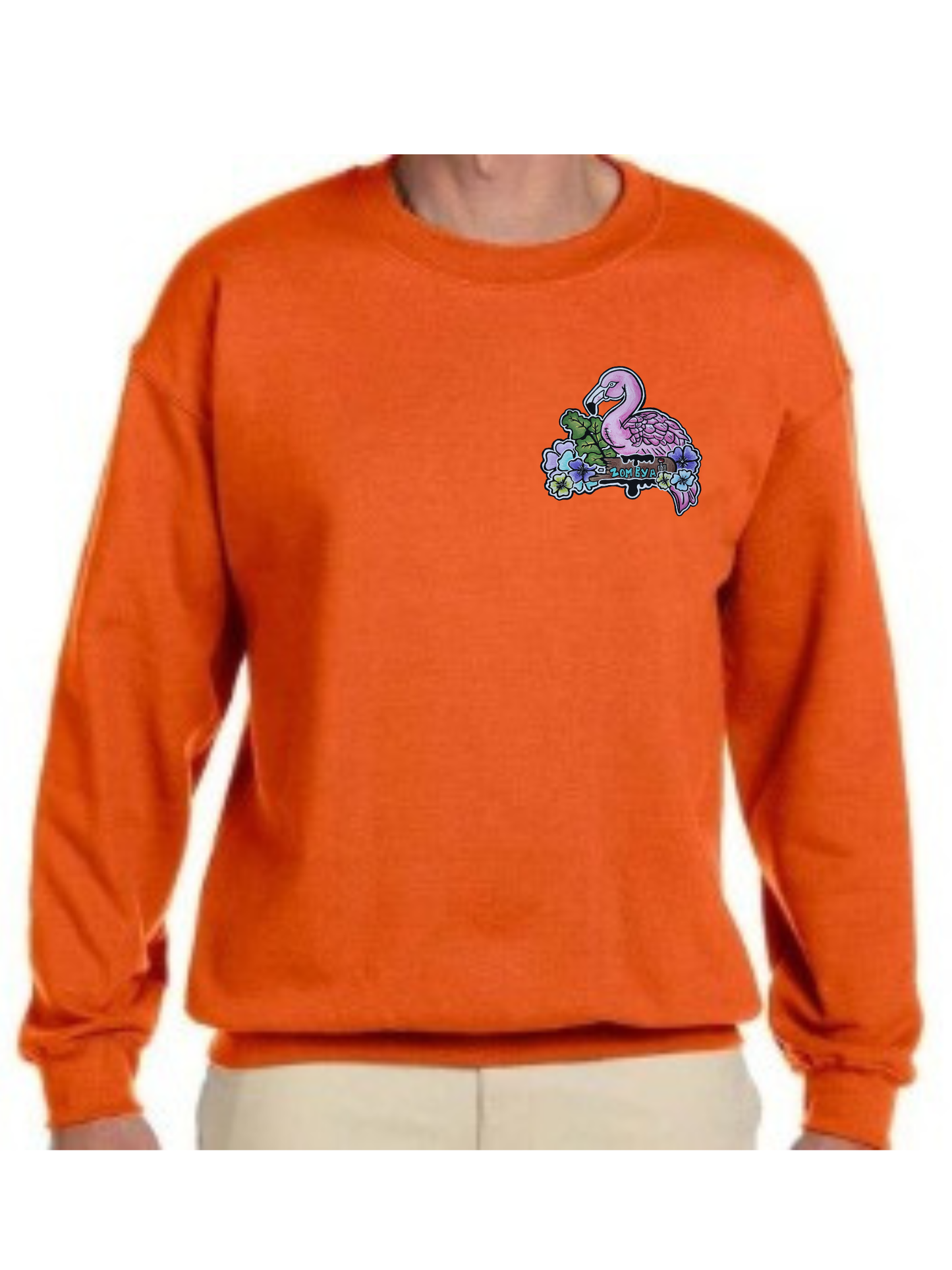 Crewneck Flamant rose