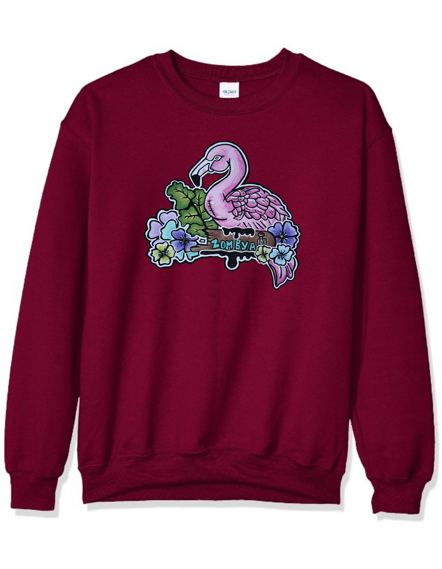 Crewneck flamant rose