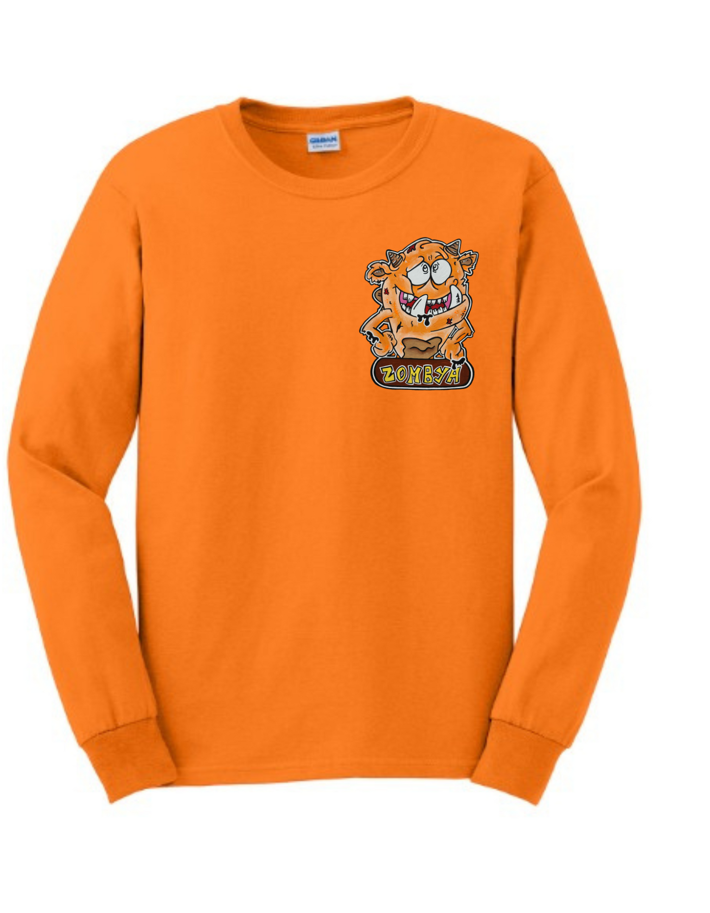 Crewneck enfant monstre orange