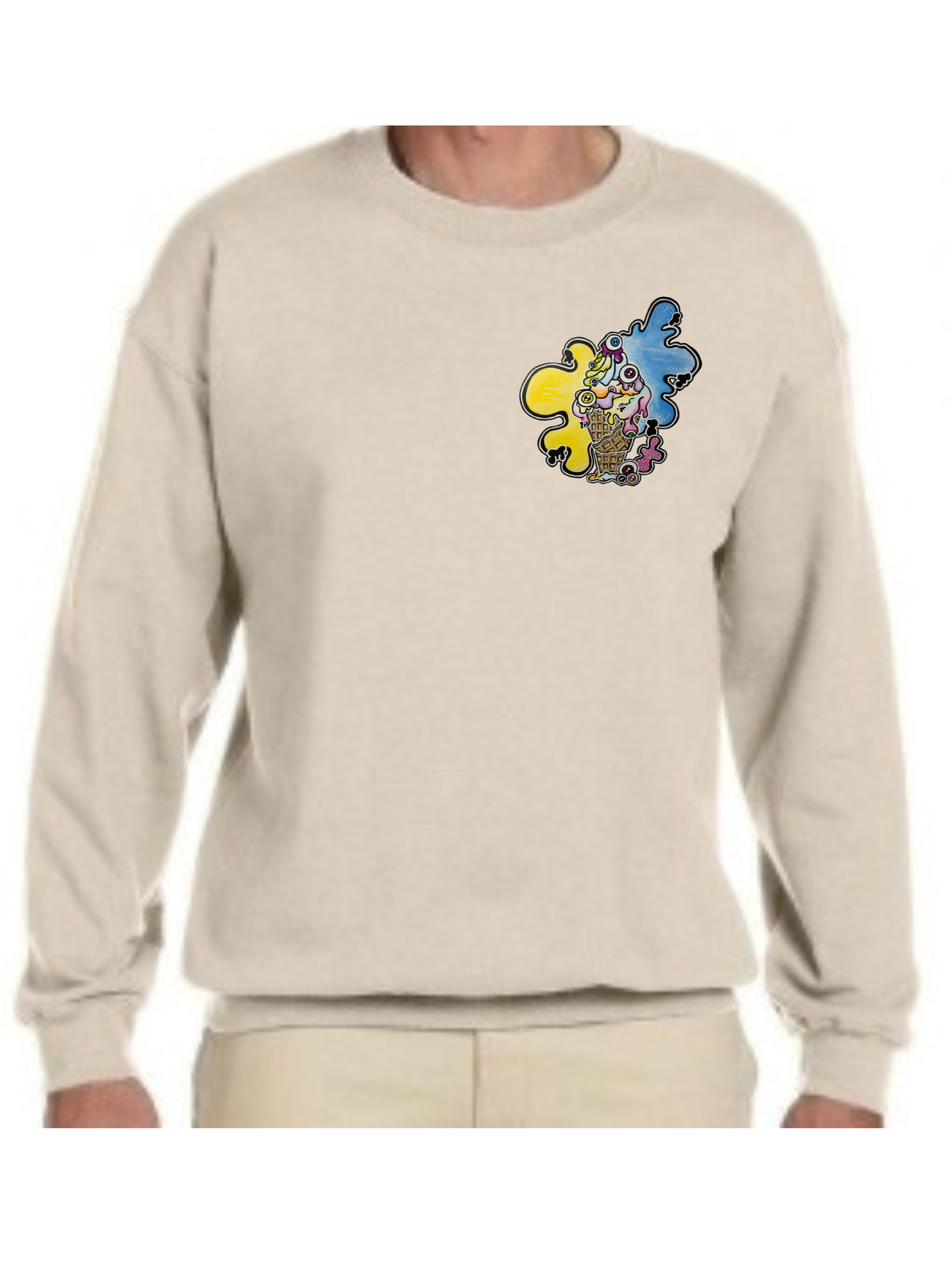 Crewneck Cornet avec design